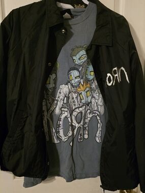 Korn Vintage Rare Y2K Nu Metal Jacket Shirt Bundle Set
